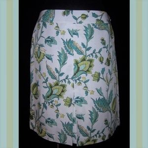 NWT Ann Taylor LOFT Petite Leafy Skirt